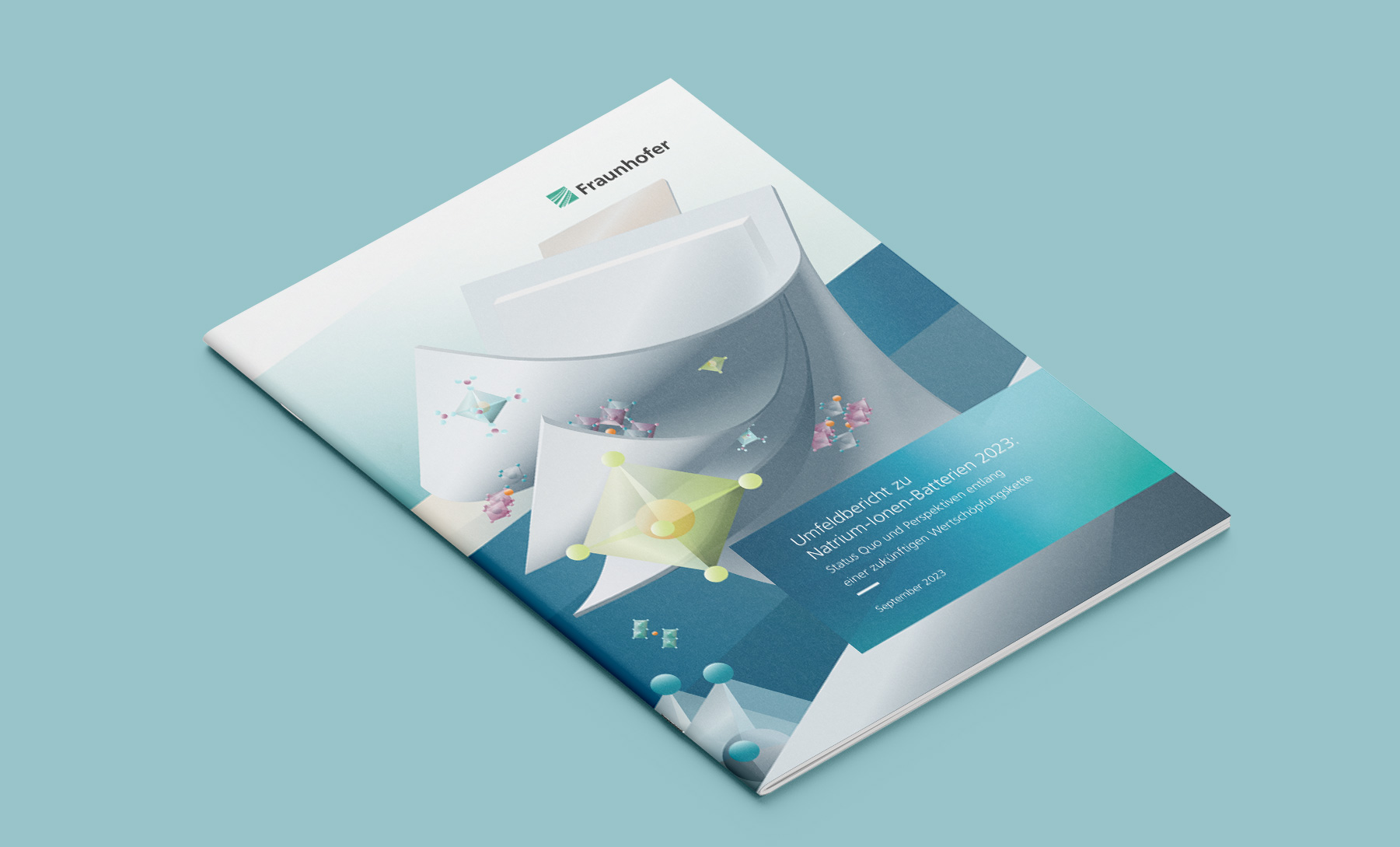 Publishing Printdesign Studie Fraunhofer ISI